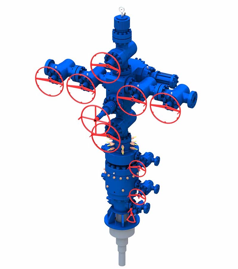 F-T90 Horizontal Frac Tree