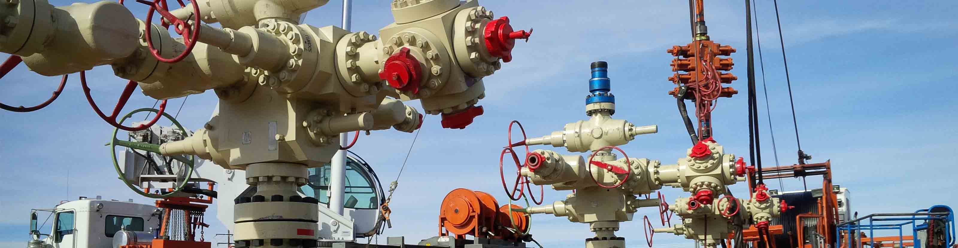 F-T90 Horizontal Frac Tree in the Field