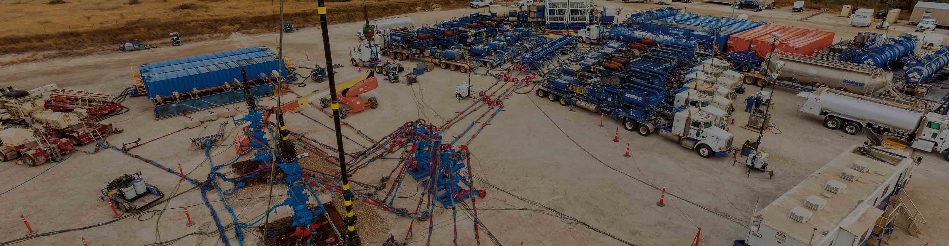 Frac Flowback Equipment on Rigsite