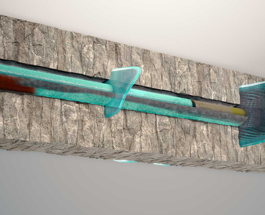 Fulcrum fracture technology.