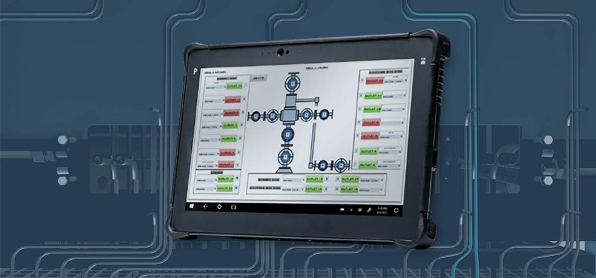 The Cameron automated valve greasing system increased valve maintenance efficiency during fracturing operations without requiring personnel to enter the red zone.