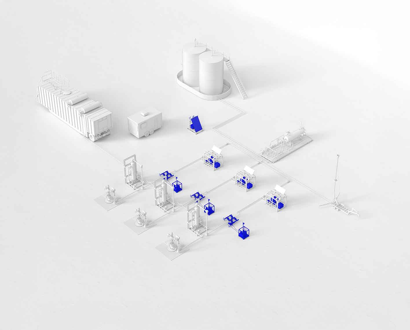 Flow Back Map Intelligent Flowback System | SLB