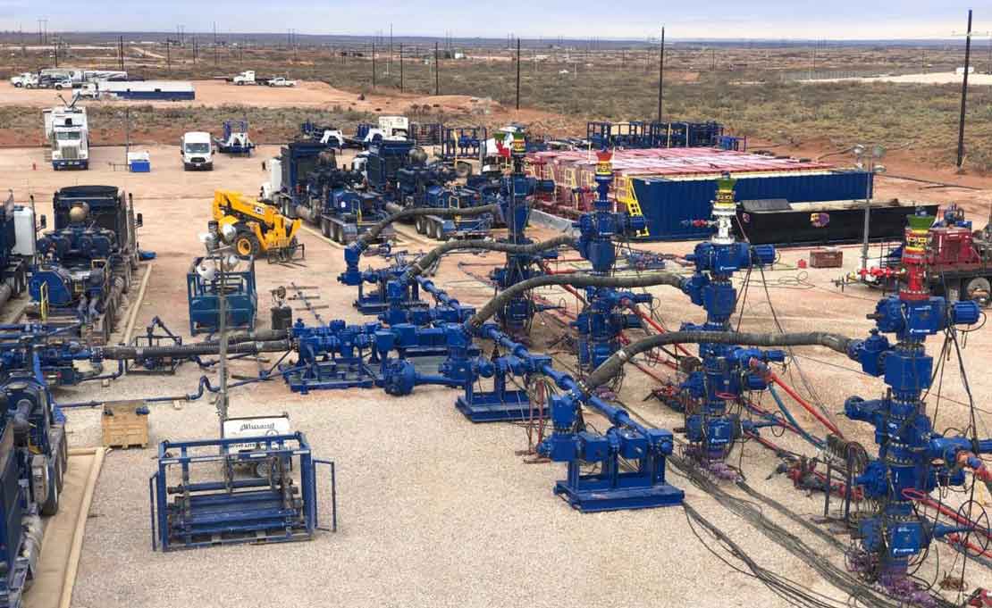 Monoflex technology connecting to frac trees in the field