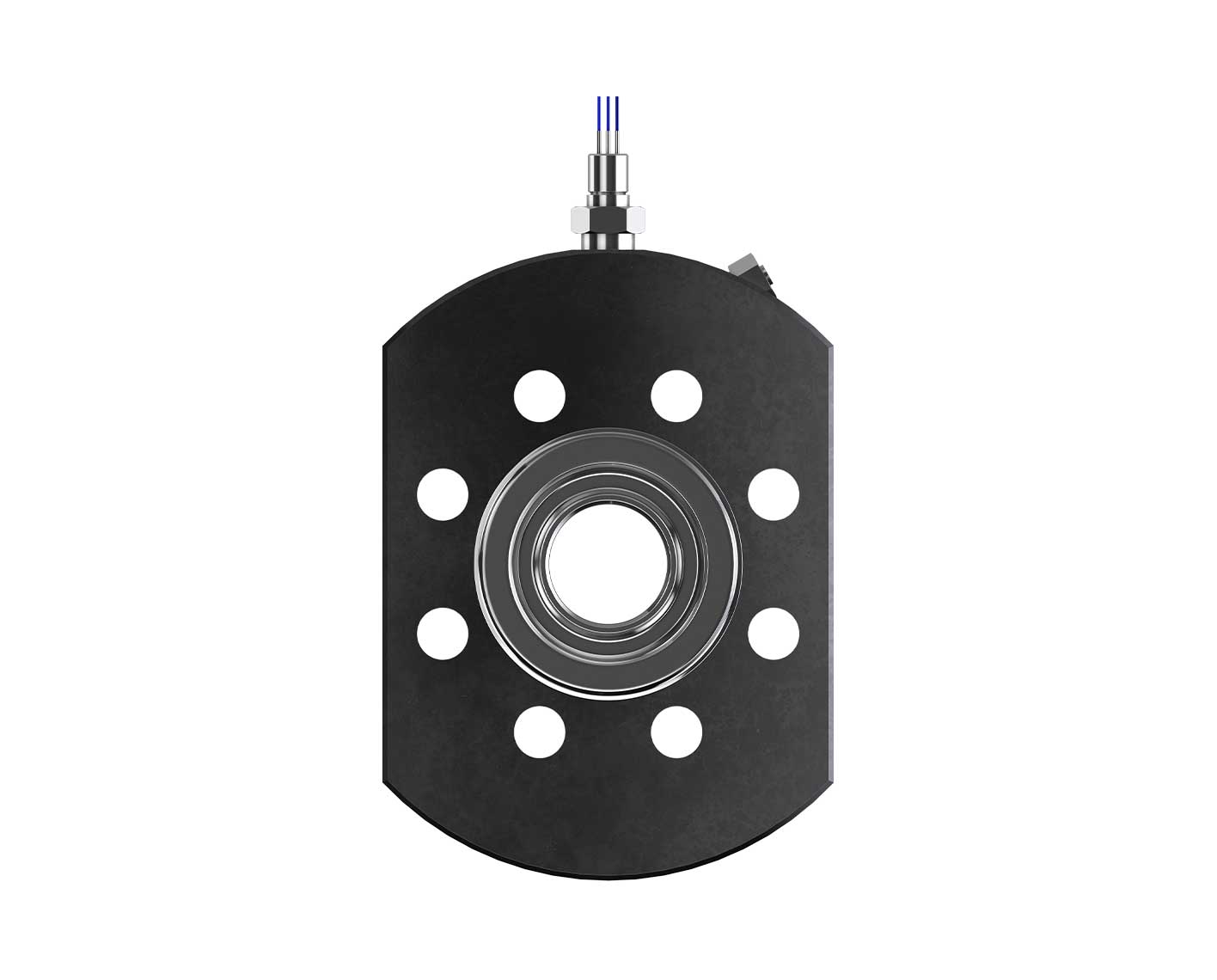 Pressure and Temperature Monitoring System Side view of pressure and temperature monitoring system