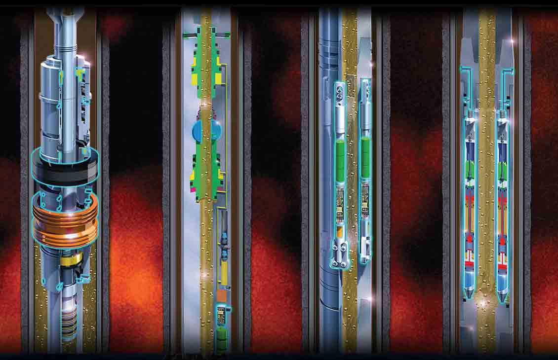 Quartet-HT downhole reservoir testing system