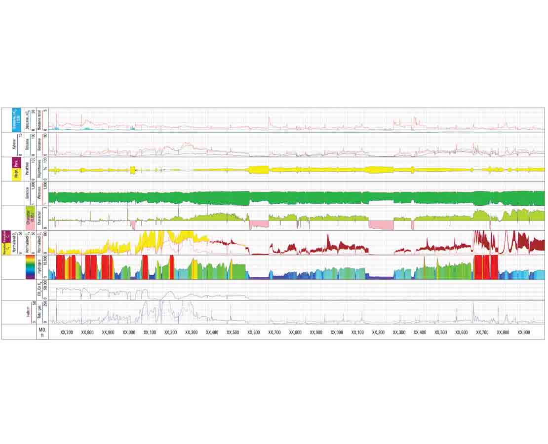 The DQ1000 analyzer uses direct quadrupole mass spectrometry to ionize, isolate, and detect conventional C1–C5 hydrocarbons, monitor C6–C10 hydrocarbons, and distinguish the three major classes of volatile organic species (alkanes, cycloalkanes, and aromatics). The analyzer produces all of these outputs without the need for chromatographic preseparation. 