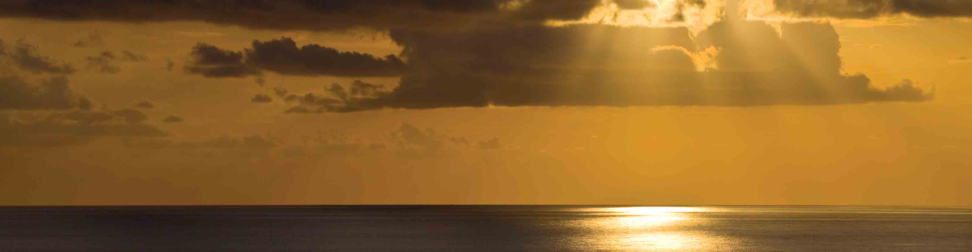 Nice ocean view sunset.