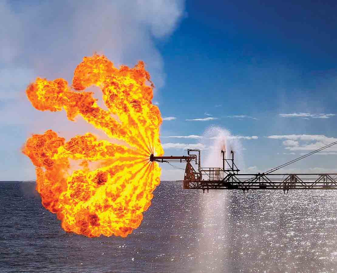 EverGreen minimal environmental impact well effluent burner