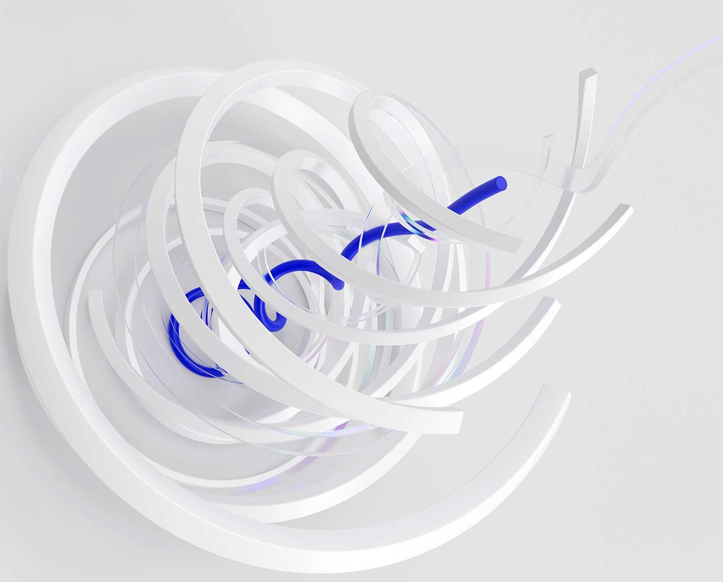 Production Facility image with abstract background and transition technologies arrows. 