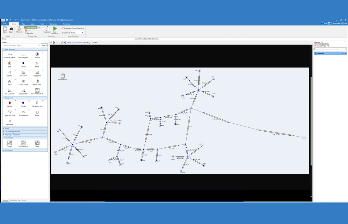 Modeling pipe networks