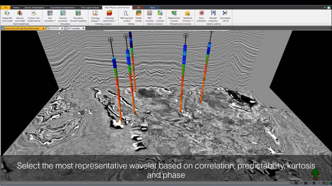 Petrel Automated Well Tie