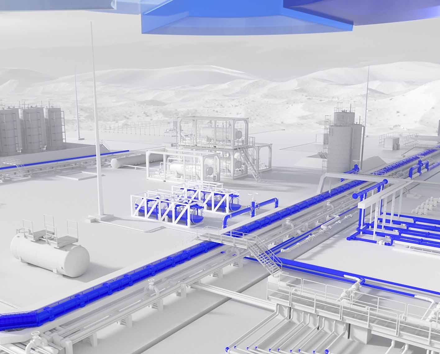 Rendering of the production express solution