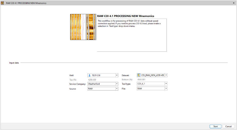 Techlog Wellbore imaging
