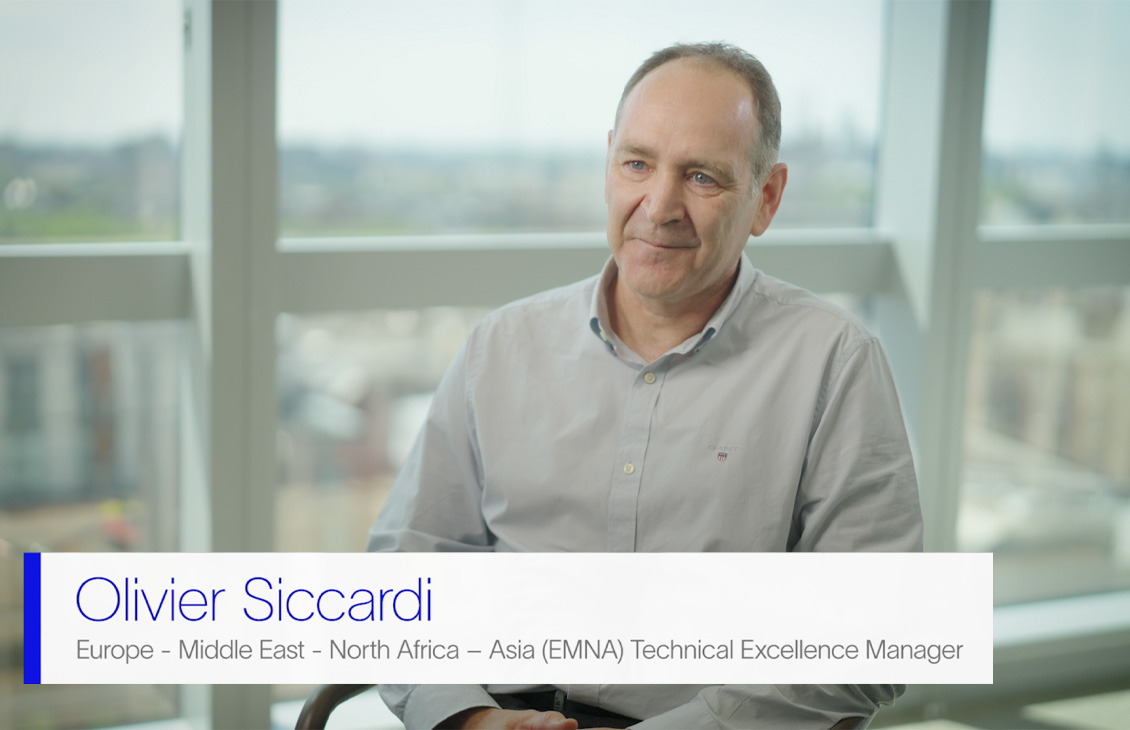 Olivier Siccardi, Europe, Middle East, North Africa, Asia (EMNA) Technical Excellence Manager