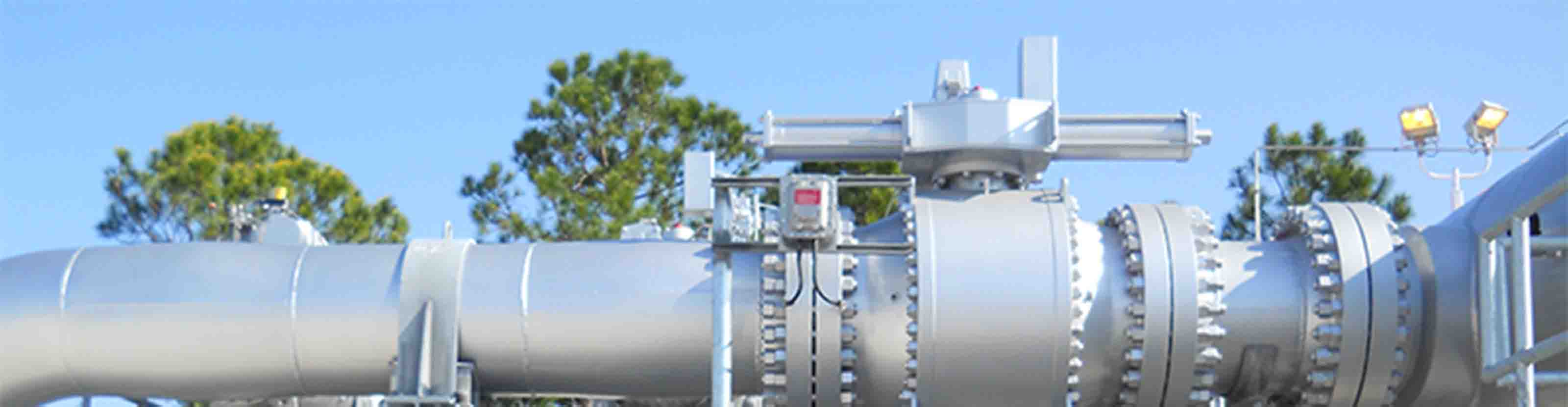 LEDEEN direct gas actuator outside onshore