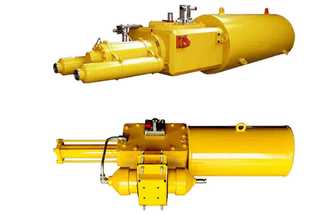 Deepwater and shallow-water LEDEEN actuators.