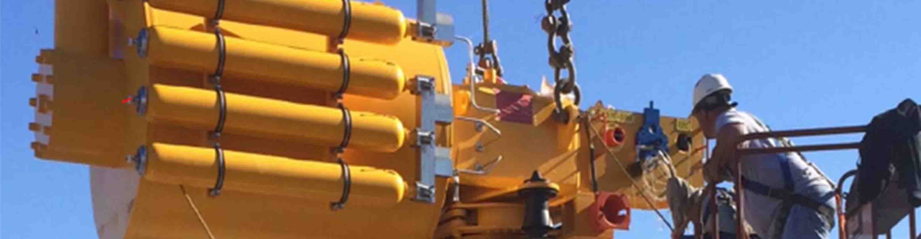 ledeen actuator being shipped offshore.