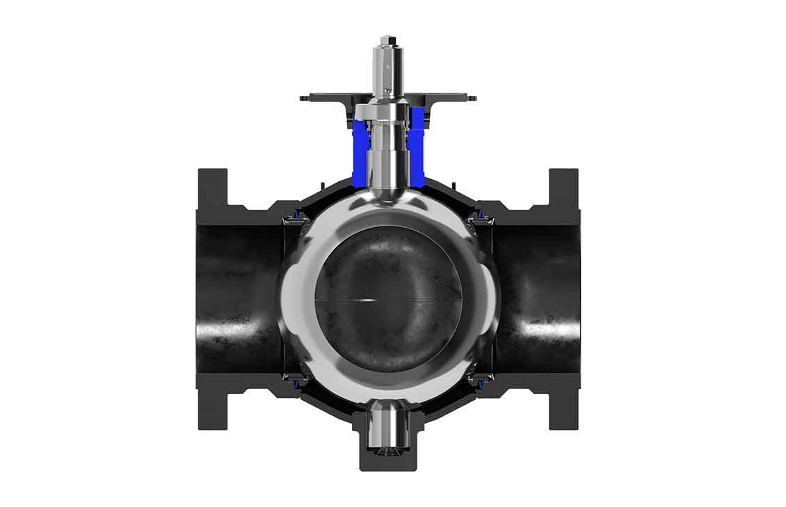 3D image of ball valve