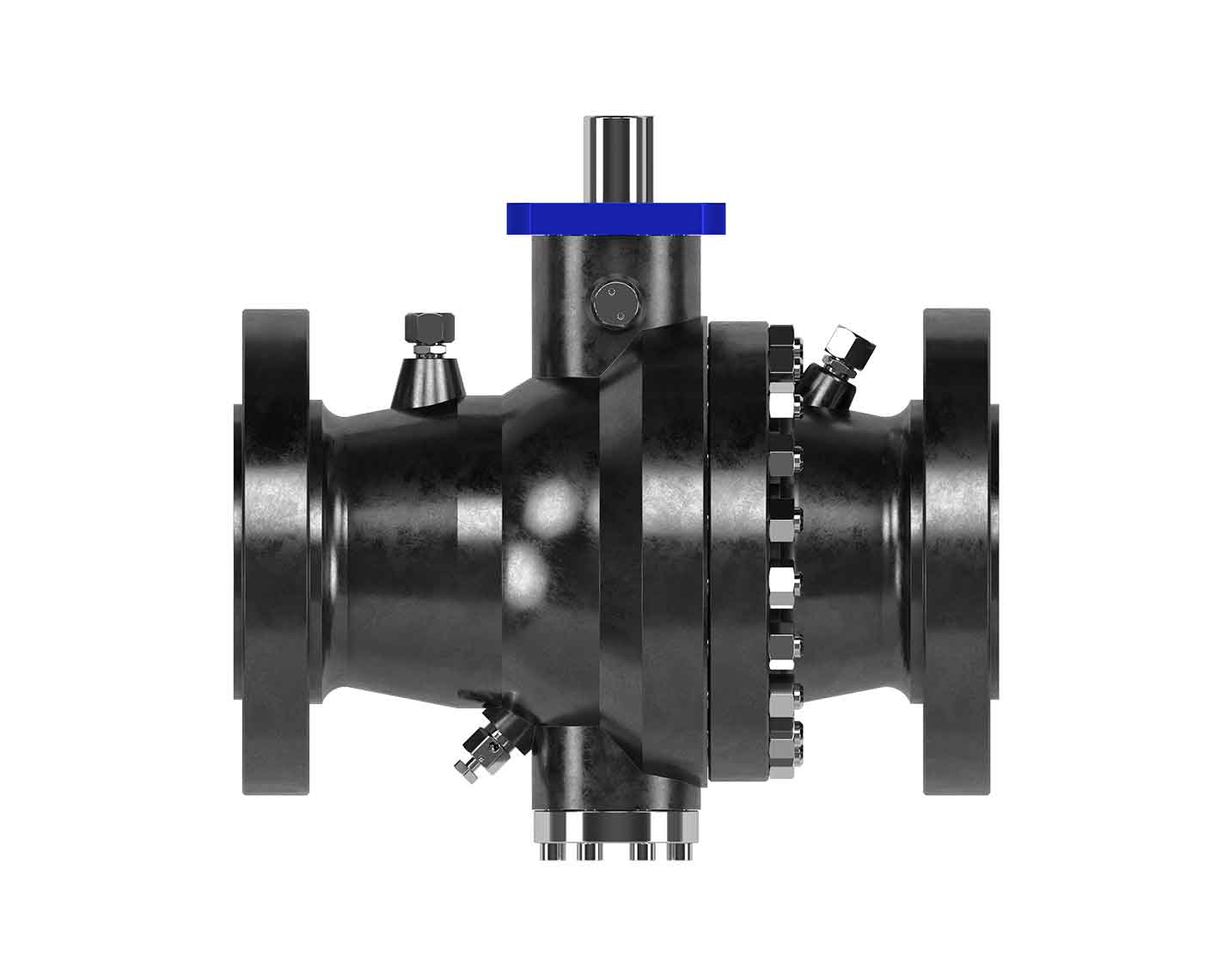 3D render of the WKM 370D6 trunnion-mounted ball valve.