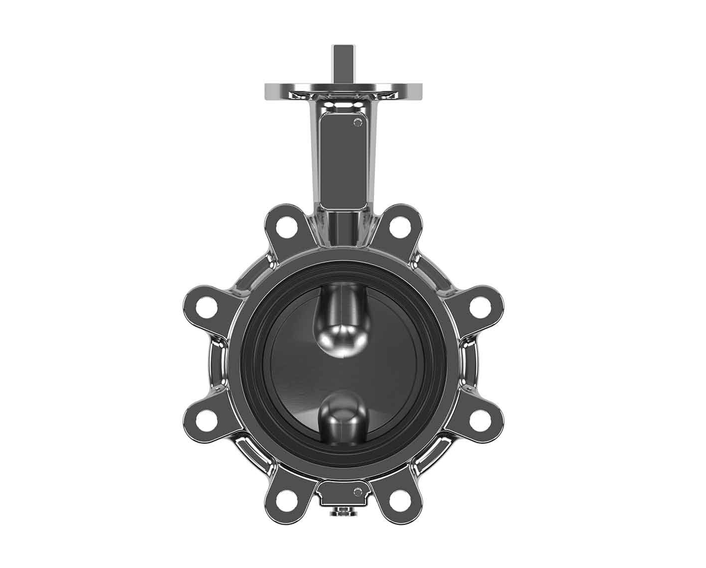 Rendering of a Demco butterfly valve.