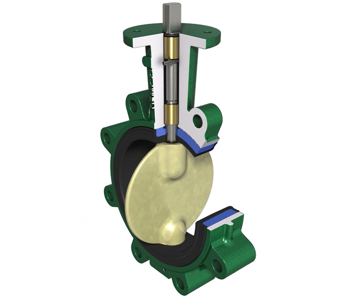 Cutaway of a Demco-NE-C valve