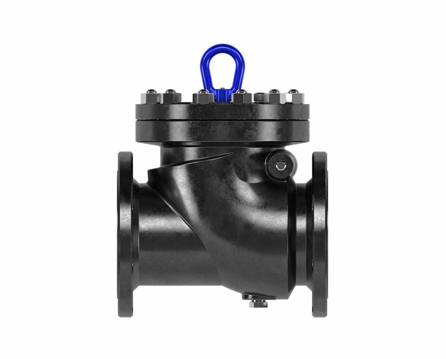 Rendering of a Series 500 Wheatley check valve.