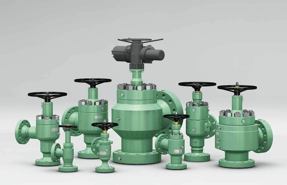 Control choke valves.