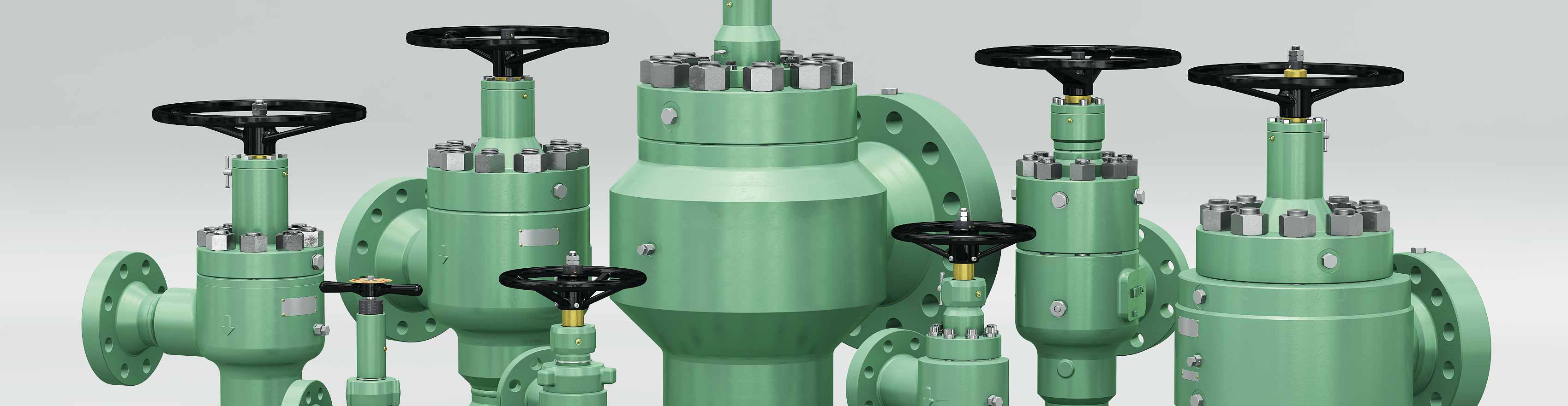 Control choke valves.