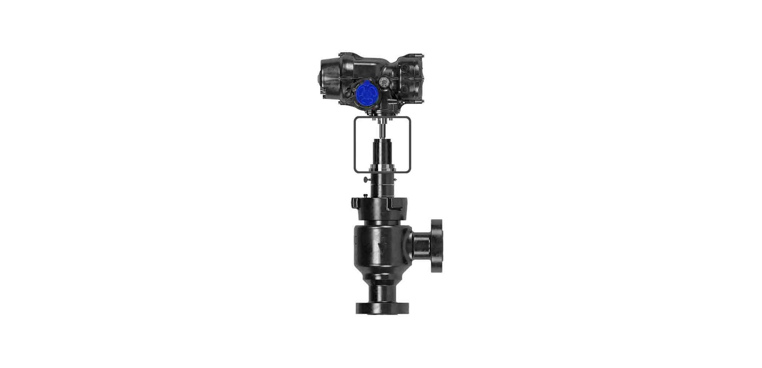 Image of CAM30-MT multitrim production choke with Invincible trim extreme-wear-resistant choke trim.