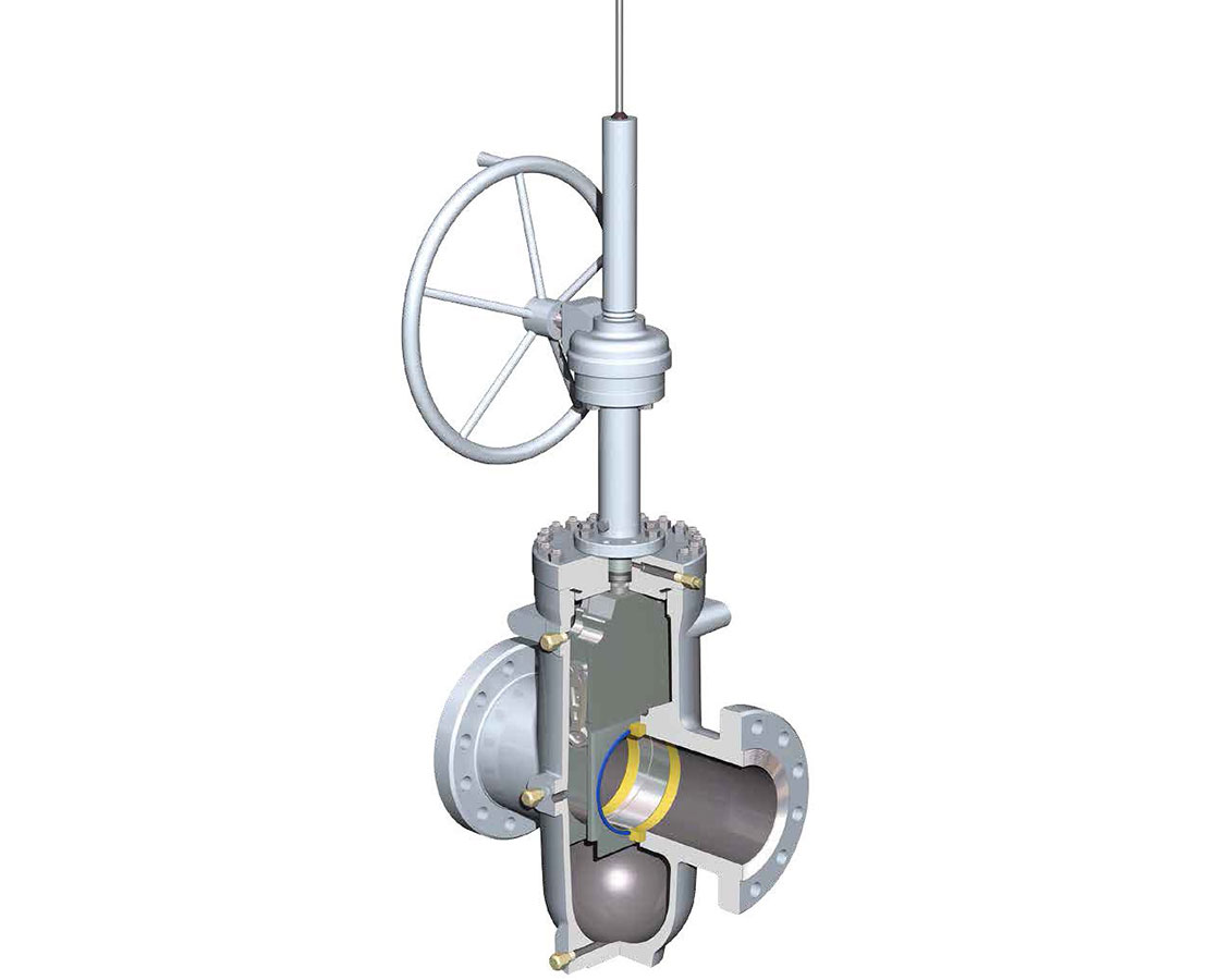 WKM Pow-R-Seal Expanding Gate Valve