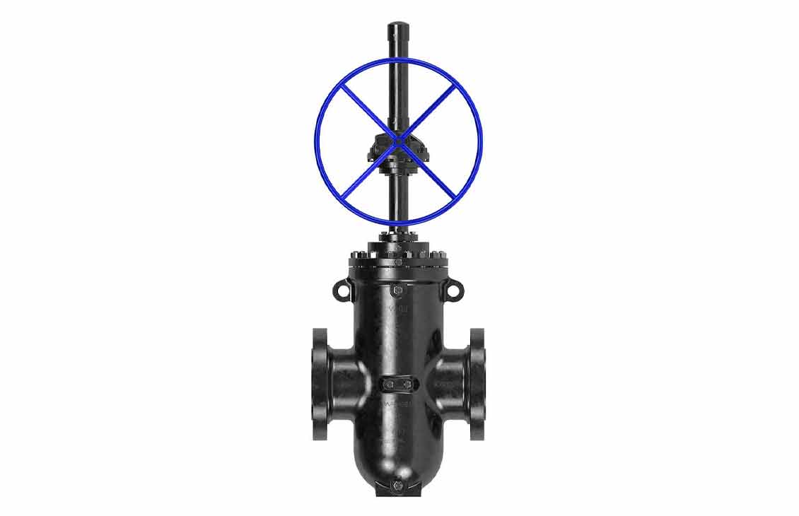 Image of a WKM Saf-T-Seal slab gate valve.