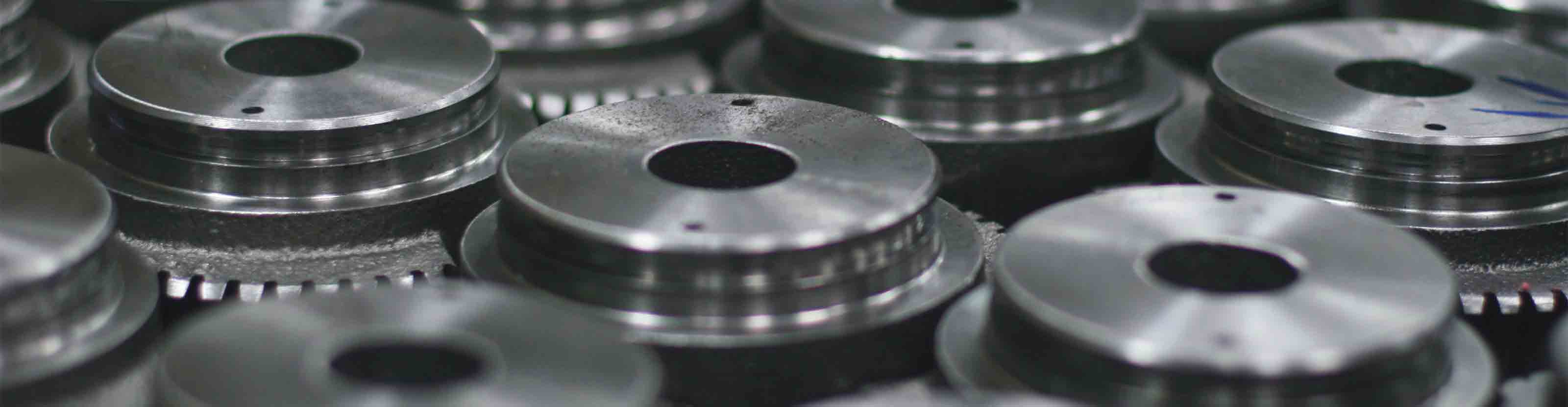 close up of multiple gears