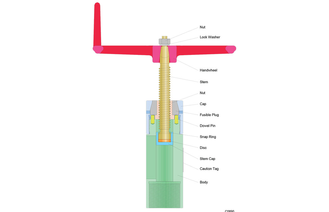 Fusible Manual Hold Open Device