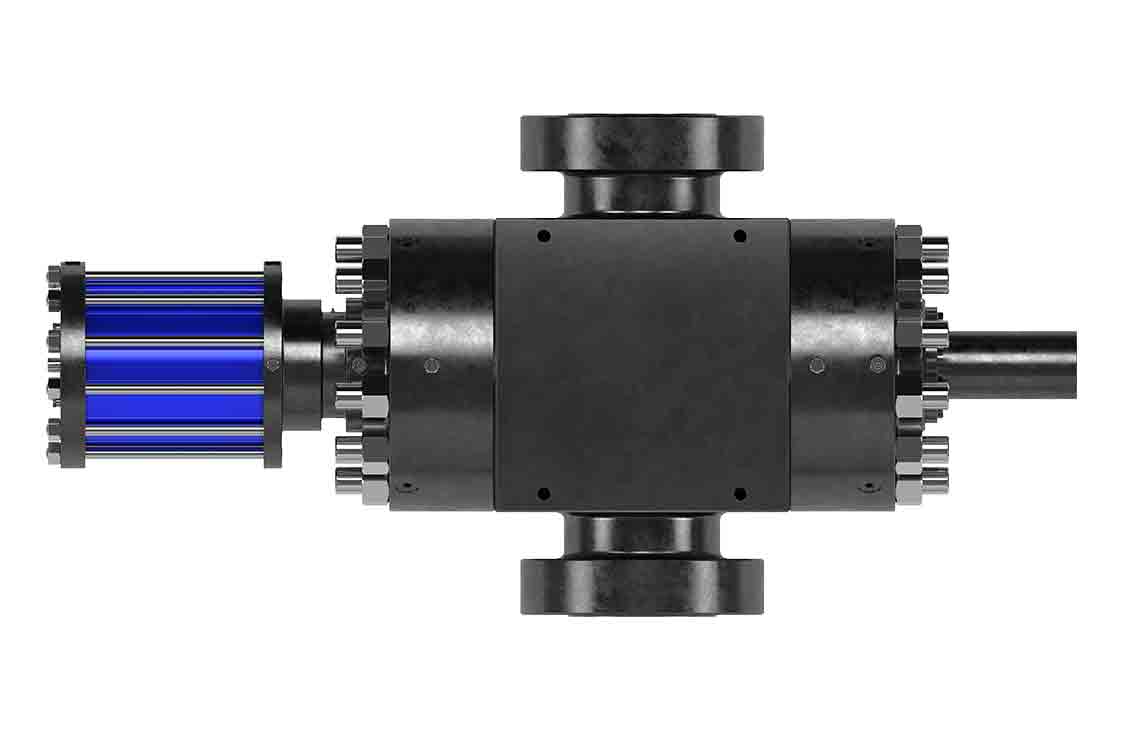 FLS-R high-pressure API 6A slab-style gate valve.