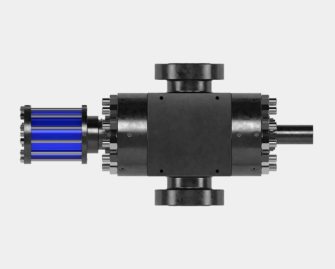 FLS-R high-pressure API 6A slab-style gate valve.