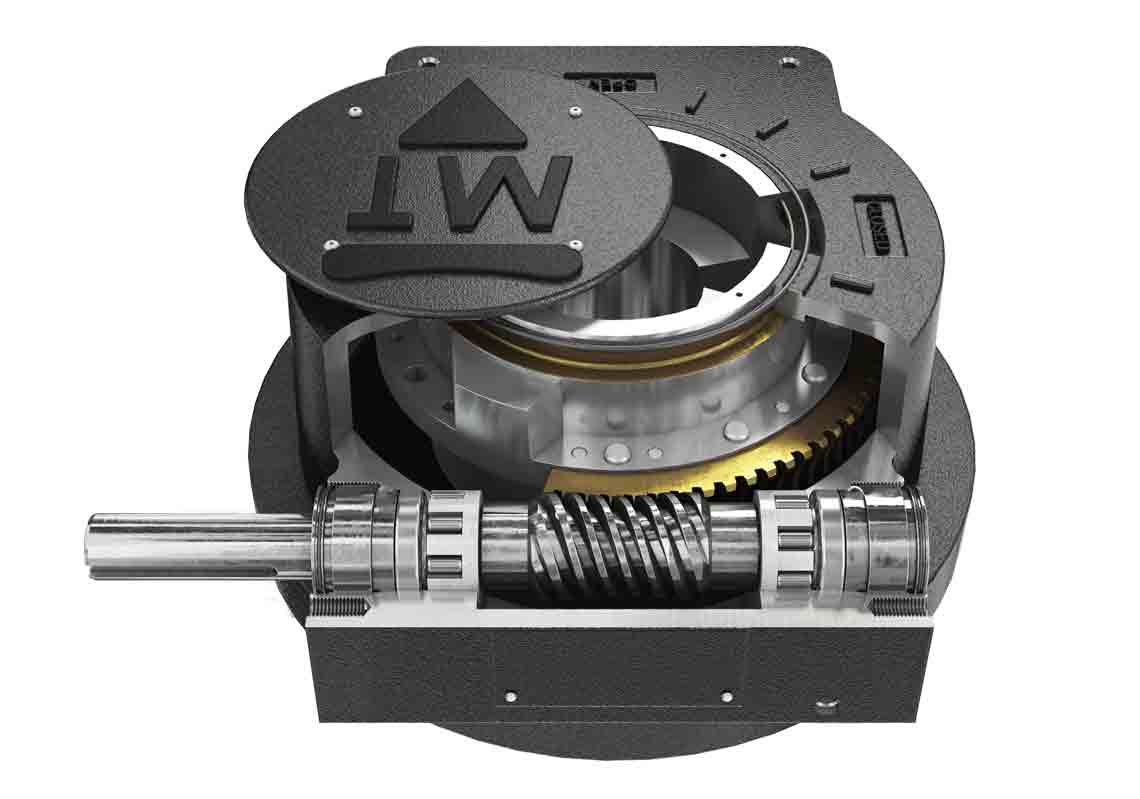 Worm gears from the MAXTORQUE high-performance valve product portfolio.