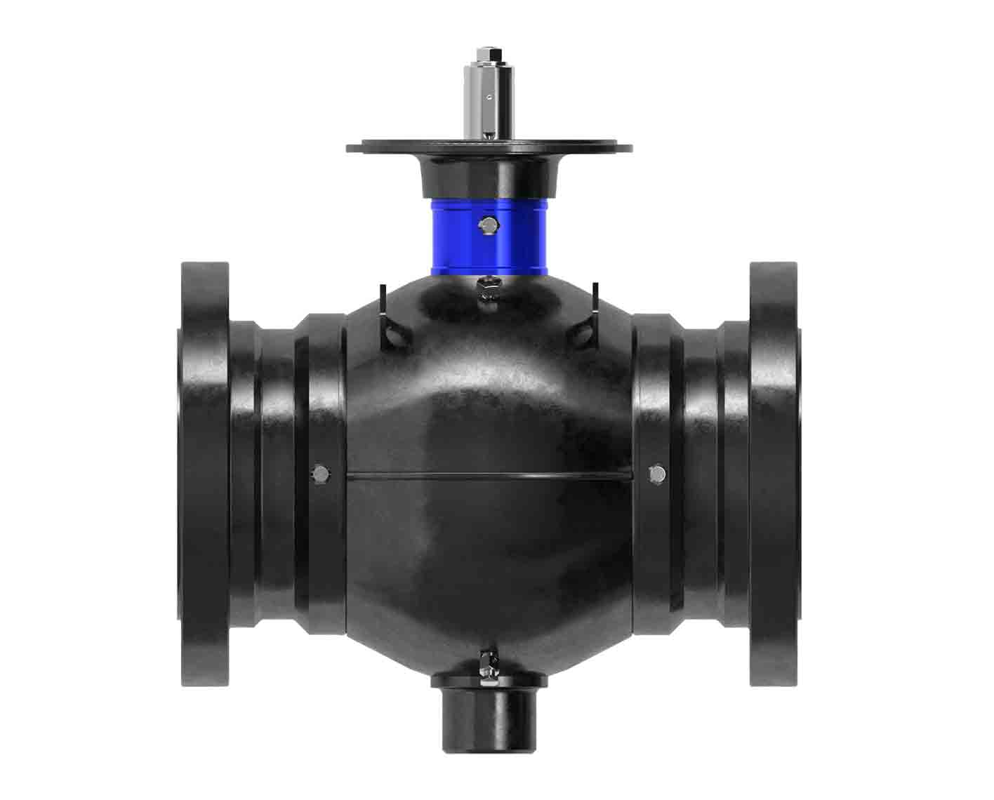 Rendering of a T31 fully welded ball valve.