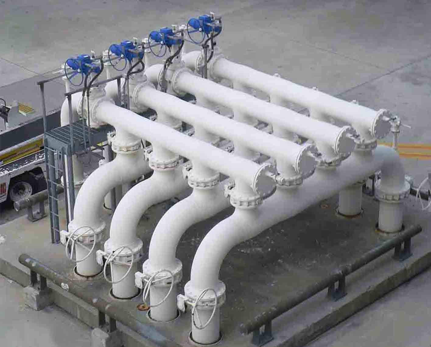 General Valve Twin Seal valves in use for aviation fueling.