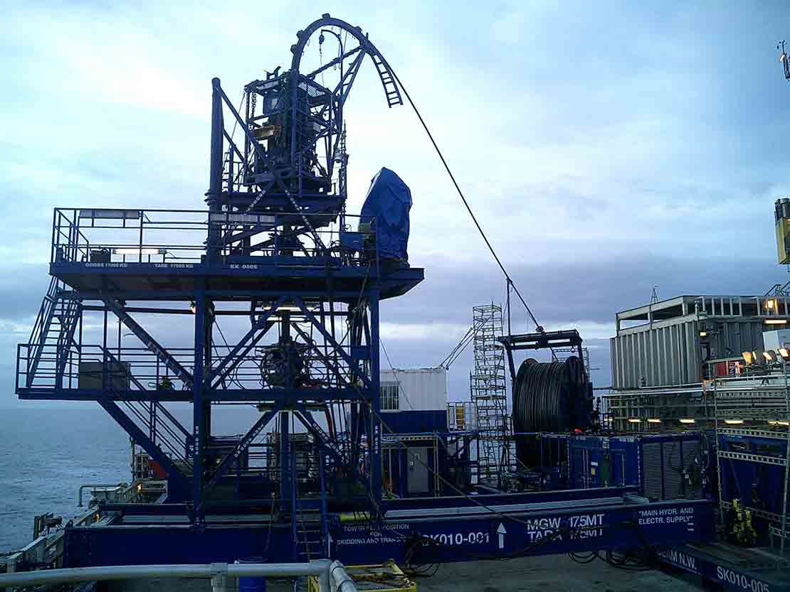 CT SEAS Automated Offshore CT Unit