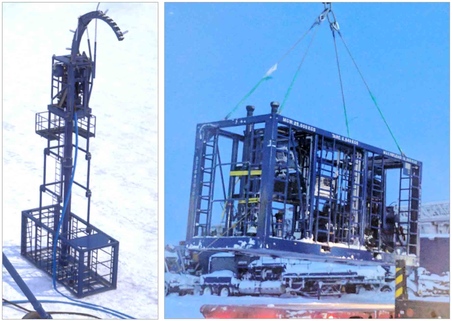 Pressure deployment CT system.