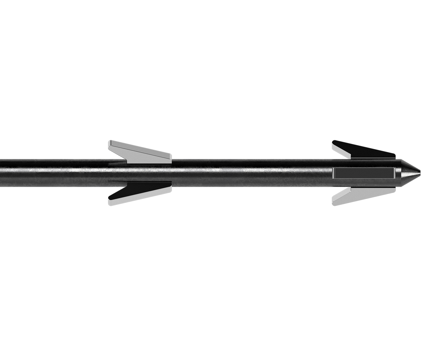 3D illustration of the Peak Family wireline center spear.