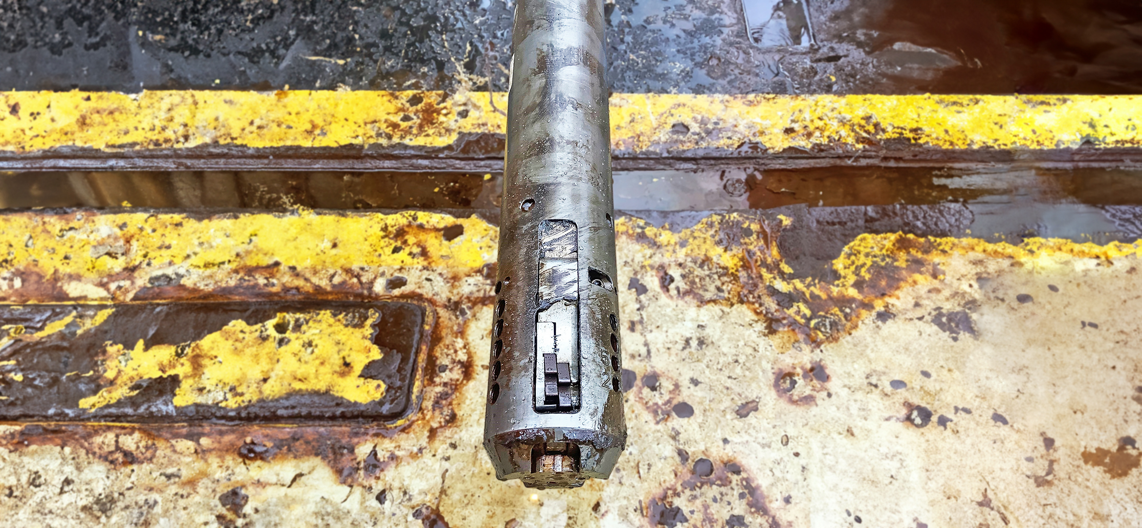 The ReSOLVE iX tubing cutter delivered a precise mechanical cut on this 4.5-in casing.