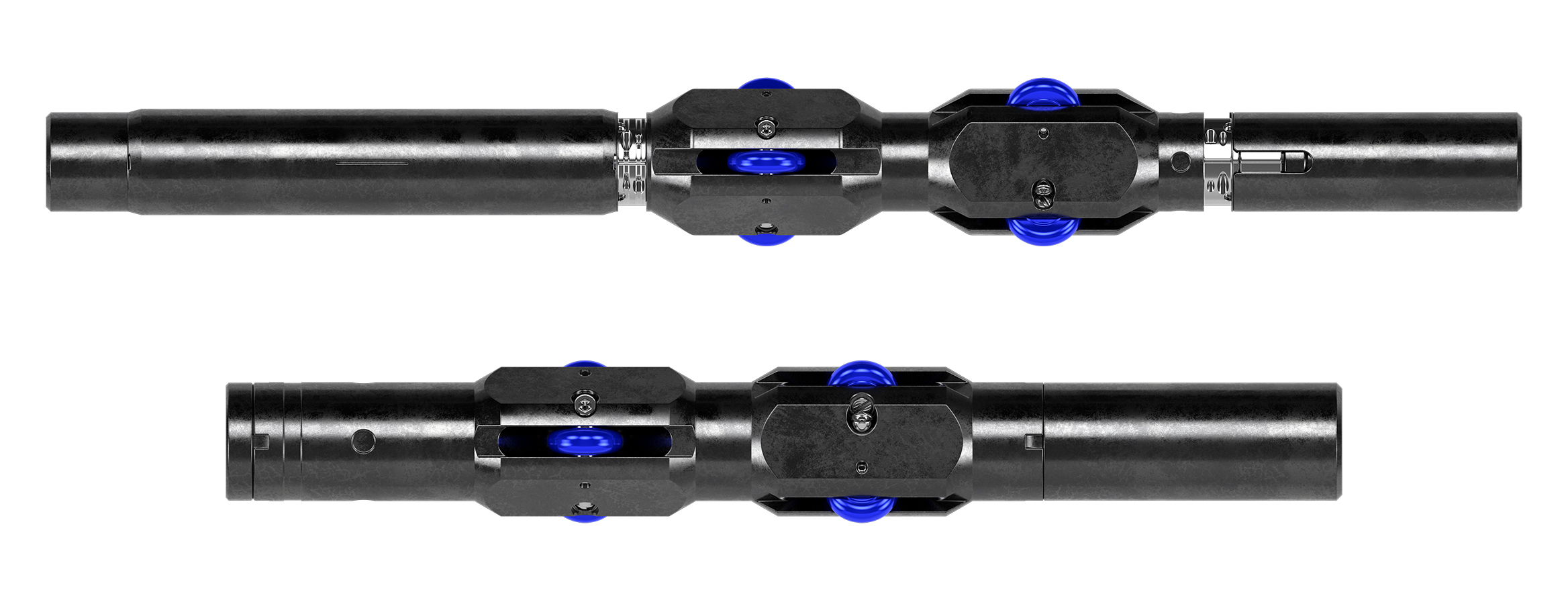 The eWellGlide sub is available in two versions: 22-pin (top) and monoconductor (bottom). 