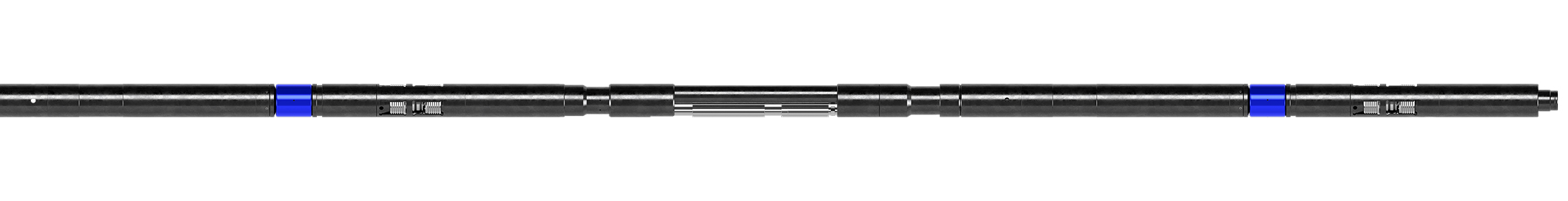 3D illustration of Peak Family integral gas lift valve straddle.