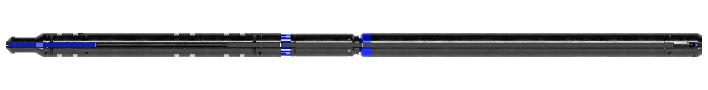 3D illustration of the Heavy-Duty eCutter electronically activated nonexplosive wireline cutter.