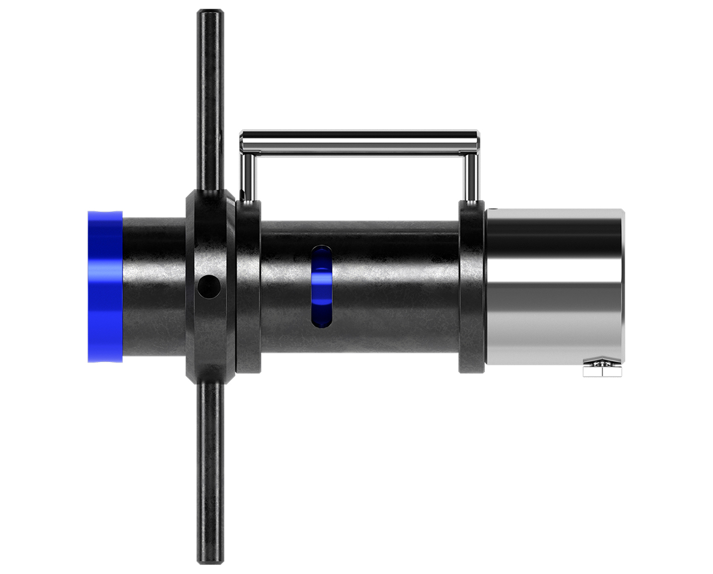 3D illustration of Peak Family hydraulic hold-open tool.