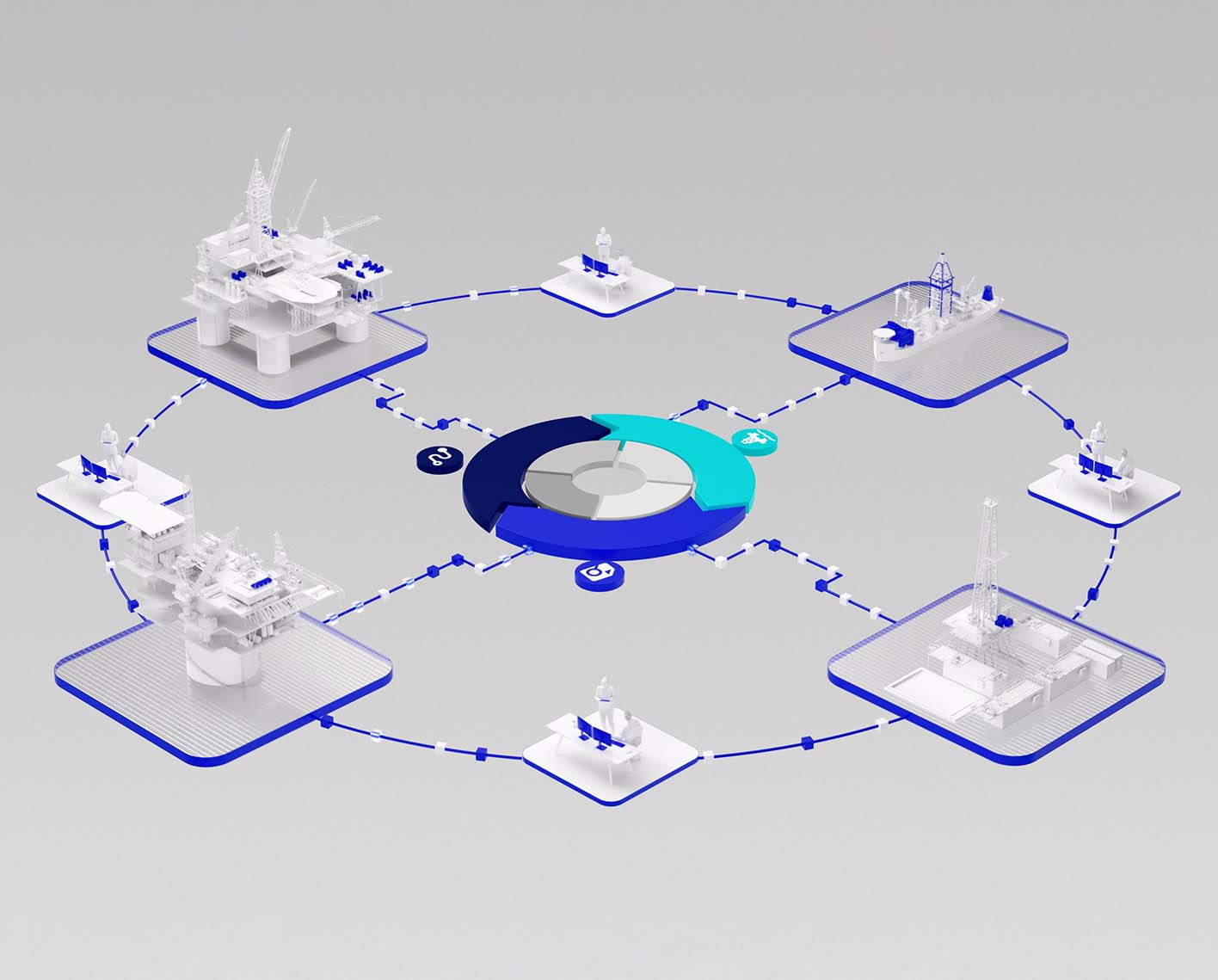 Rendering of the IDEX platform