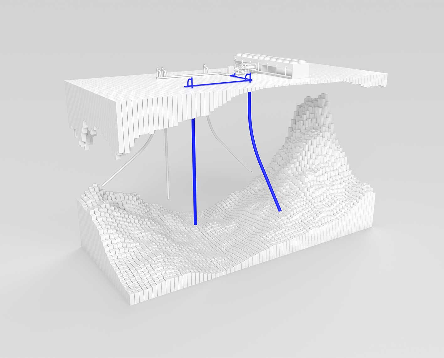 Geothermal production.
